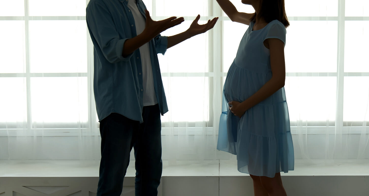 Zwangerschap en scheiden